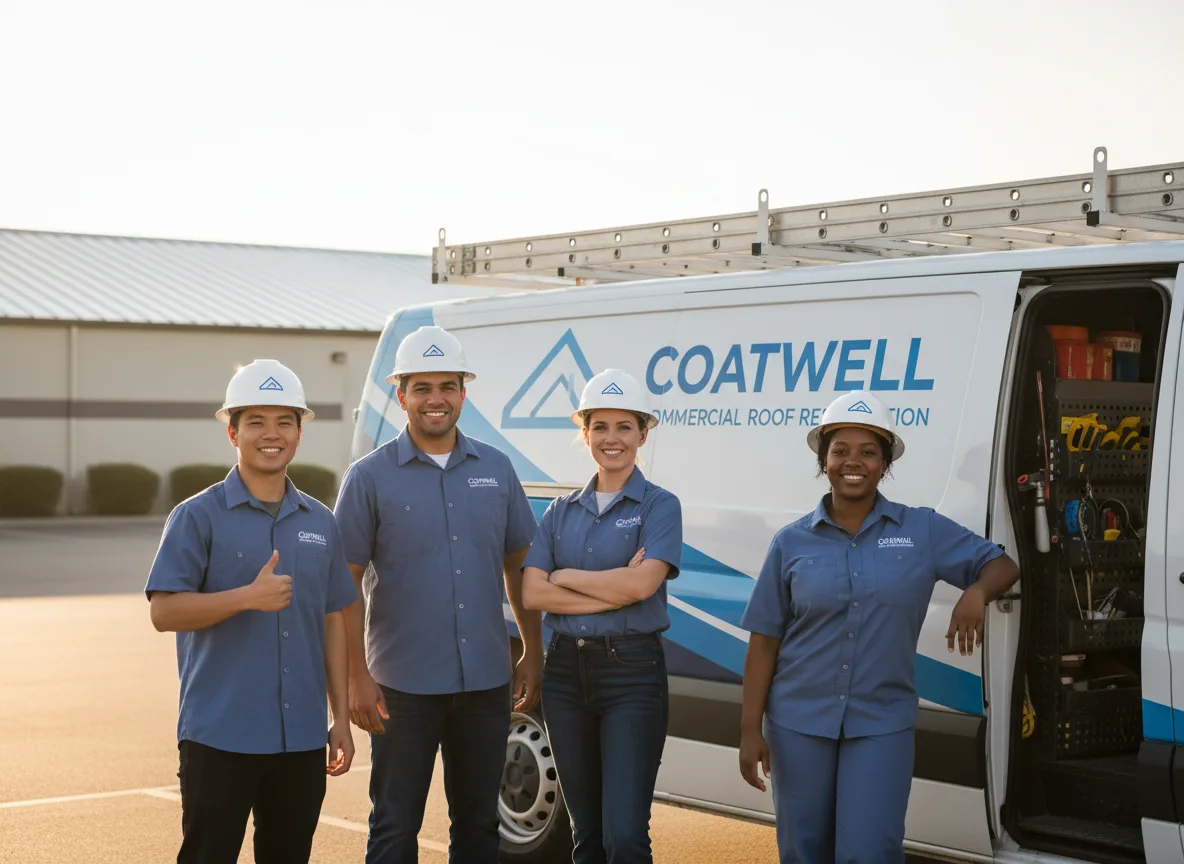 Commercial roof coating company in Axtell, UT